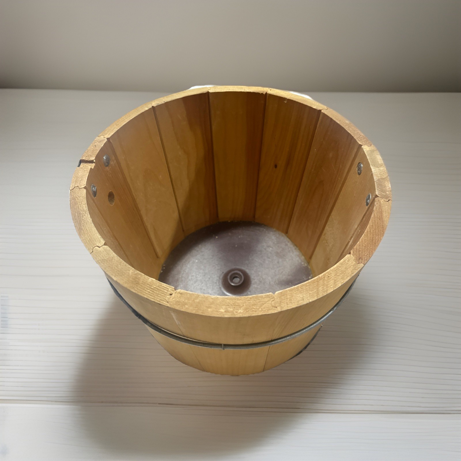 Rival Ice Cream Maker 5qt Electric Wood Bucket 8550 Vintage TESTED See Notes
