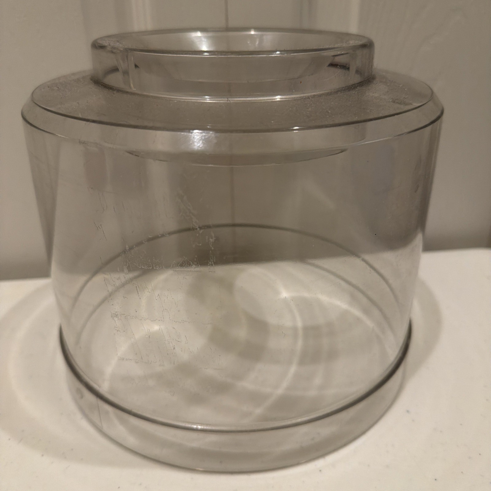 Cuisinart Red Ice Cream Maker ICE-21 Replacement Part Clear Plastic Dome Lid