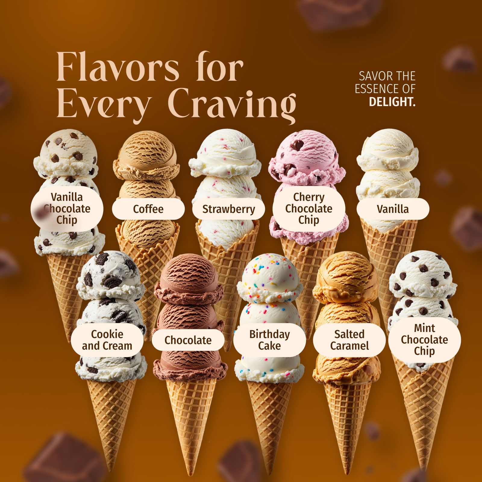 Triple Scoop – Premium Chocolate Ice Cream Mix For Maker. 1 Pack