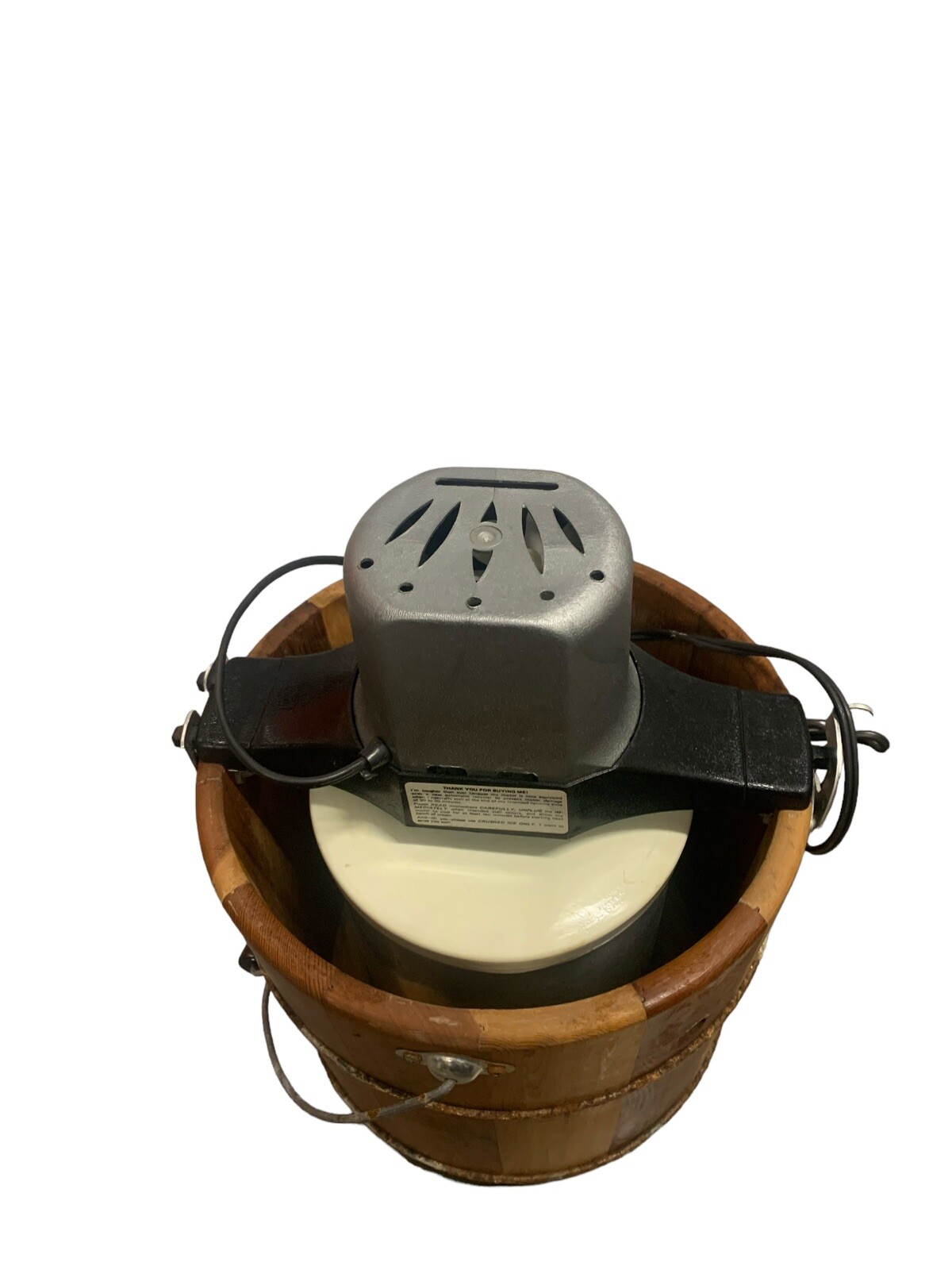 VINTAGE SEARS AND ROEBUCK ICE CREAM MAKER MODEL 238