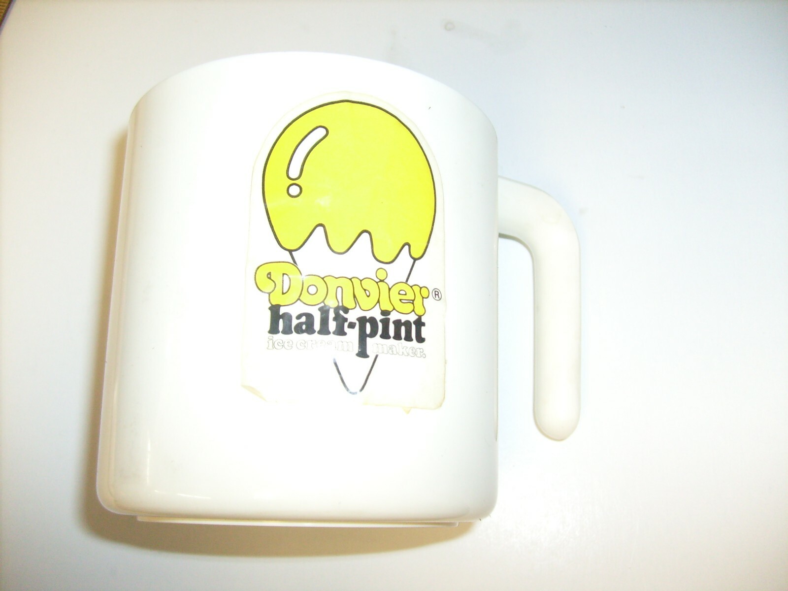 Vintage NIKKAL DONIVER Half-Pint Ice- Cream Maker HANDLE CUP Replacement