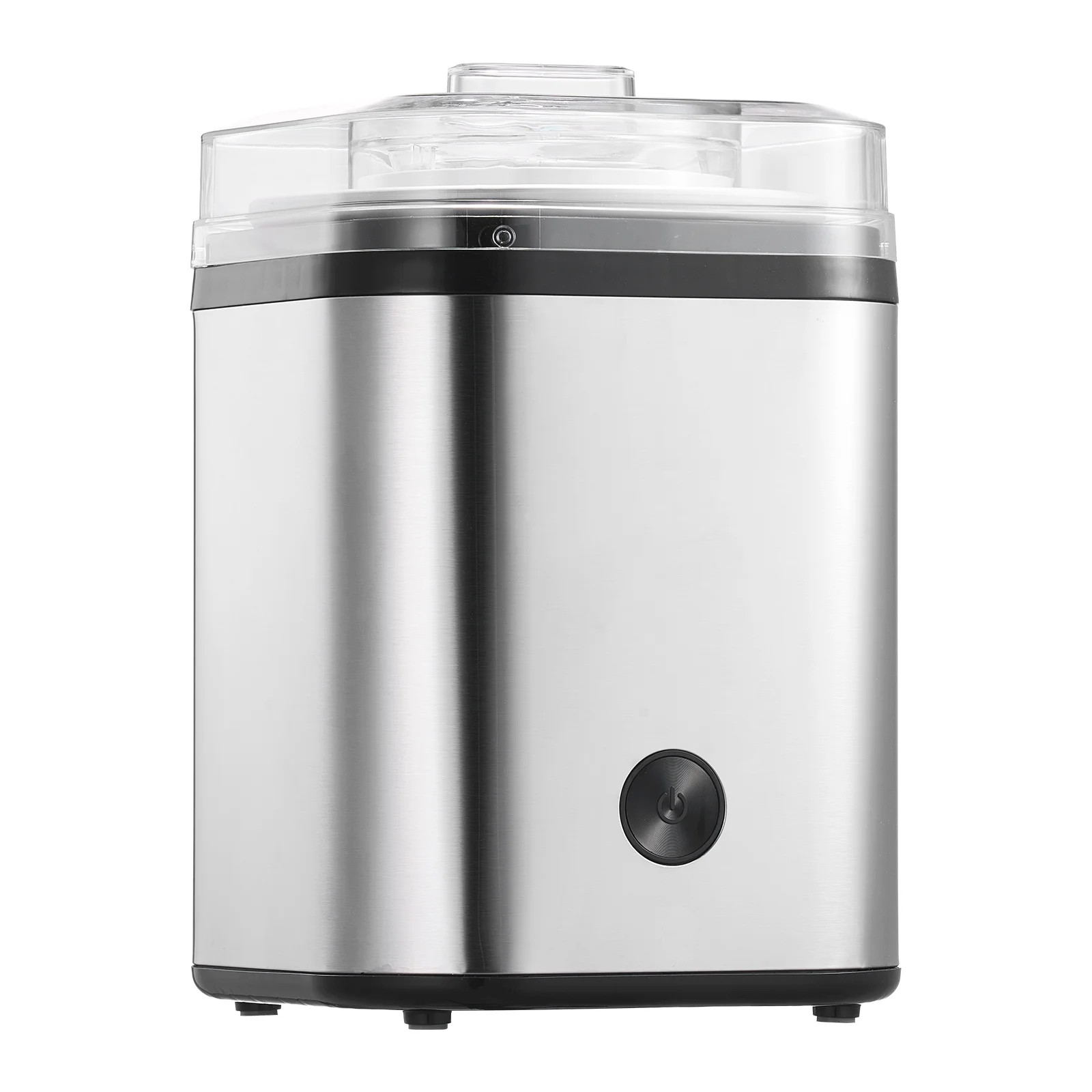 2.11 Quart Stainless Steel Ice Cream Gelato Maker Easy Clean KFFKFF Silver