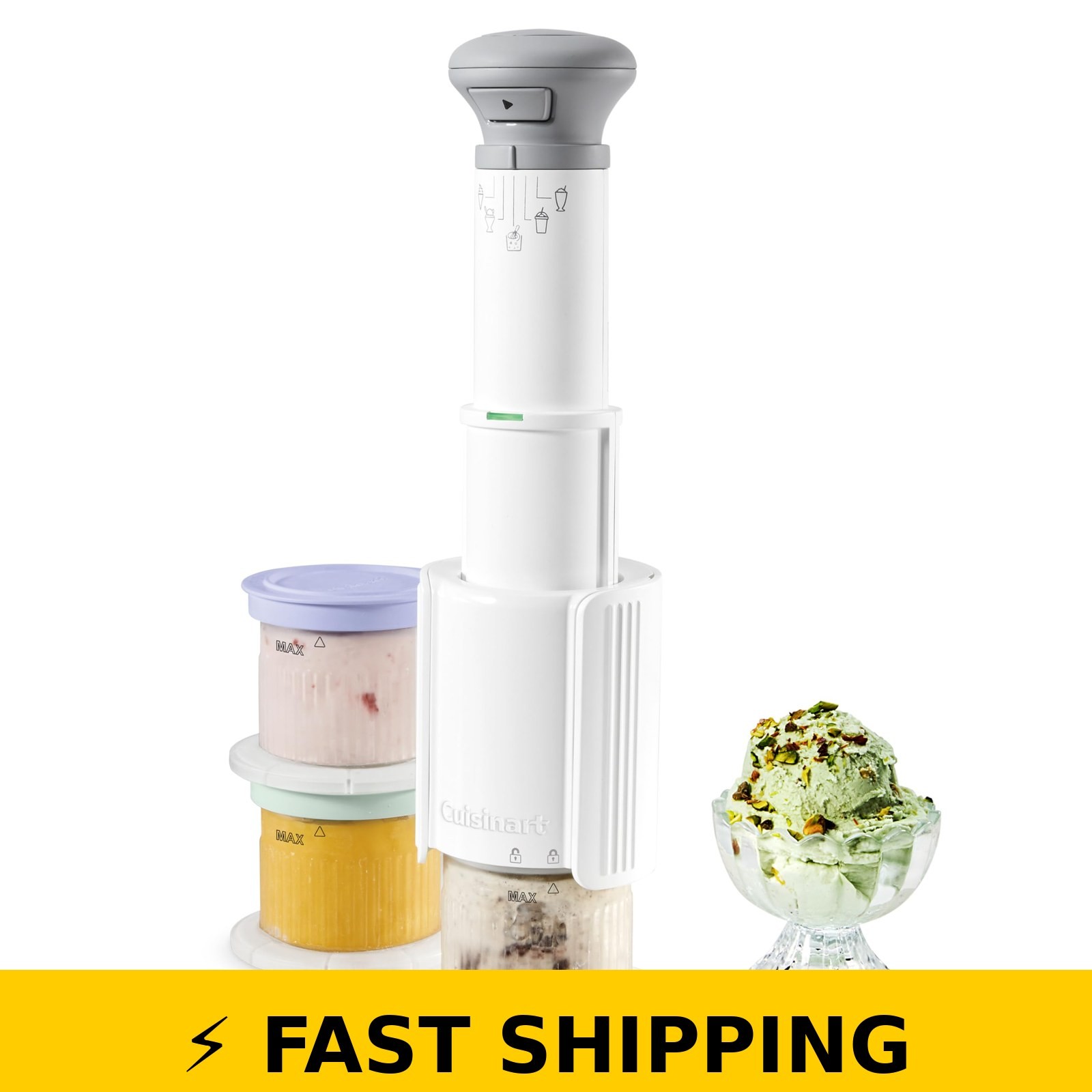 Cuisinart FastFreeze 5-in-1 Ice Cream Maker ICE-FD10