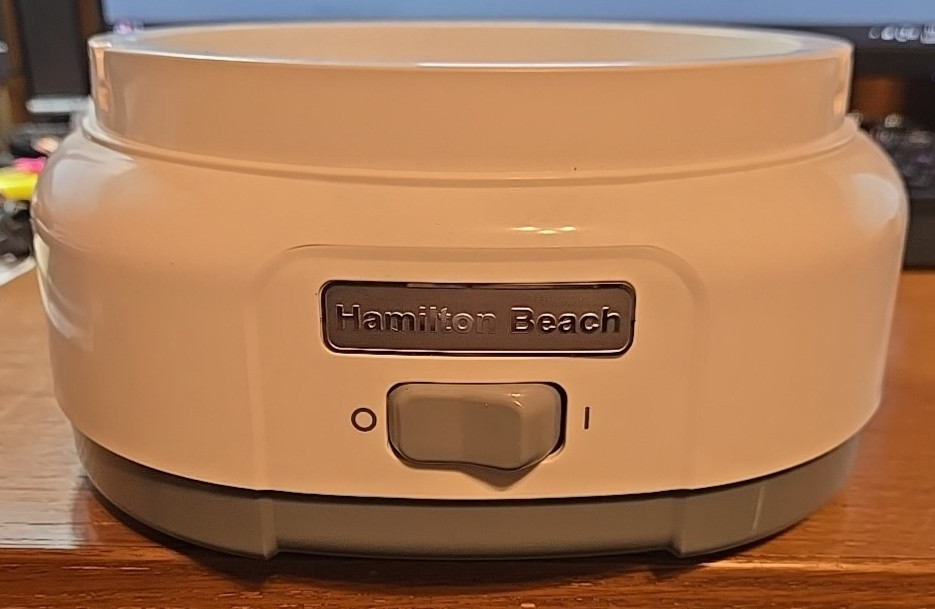Hamilton Beach Ice Cream Maker Model #68880 IC10 BASE ONLY