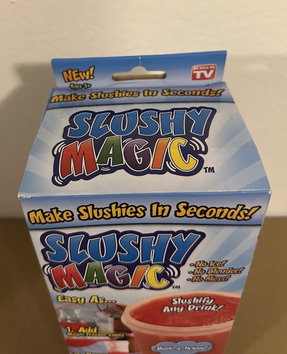 Slushy Magic Shaker Cup As Seen On TV Make Slushies In Seconds Brand New 2011