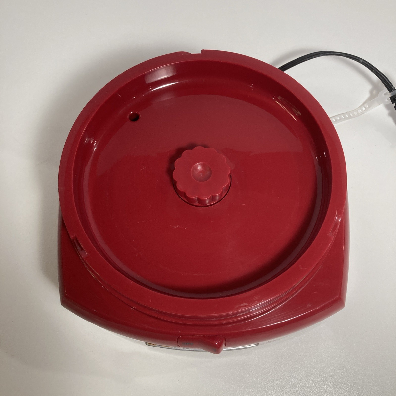 Cuisinart Automatic Frozen Yogurt & Ice Cream Maker Ice-21 Red Motor Base Parts