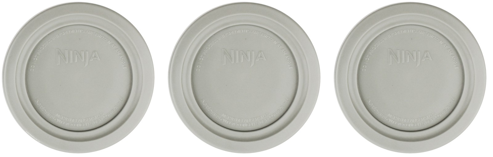 Ninja CREAMi Ice Cream Maker 16oz Pint LIDS ONLY (3-pack)