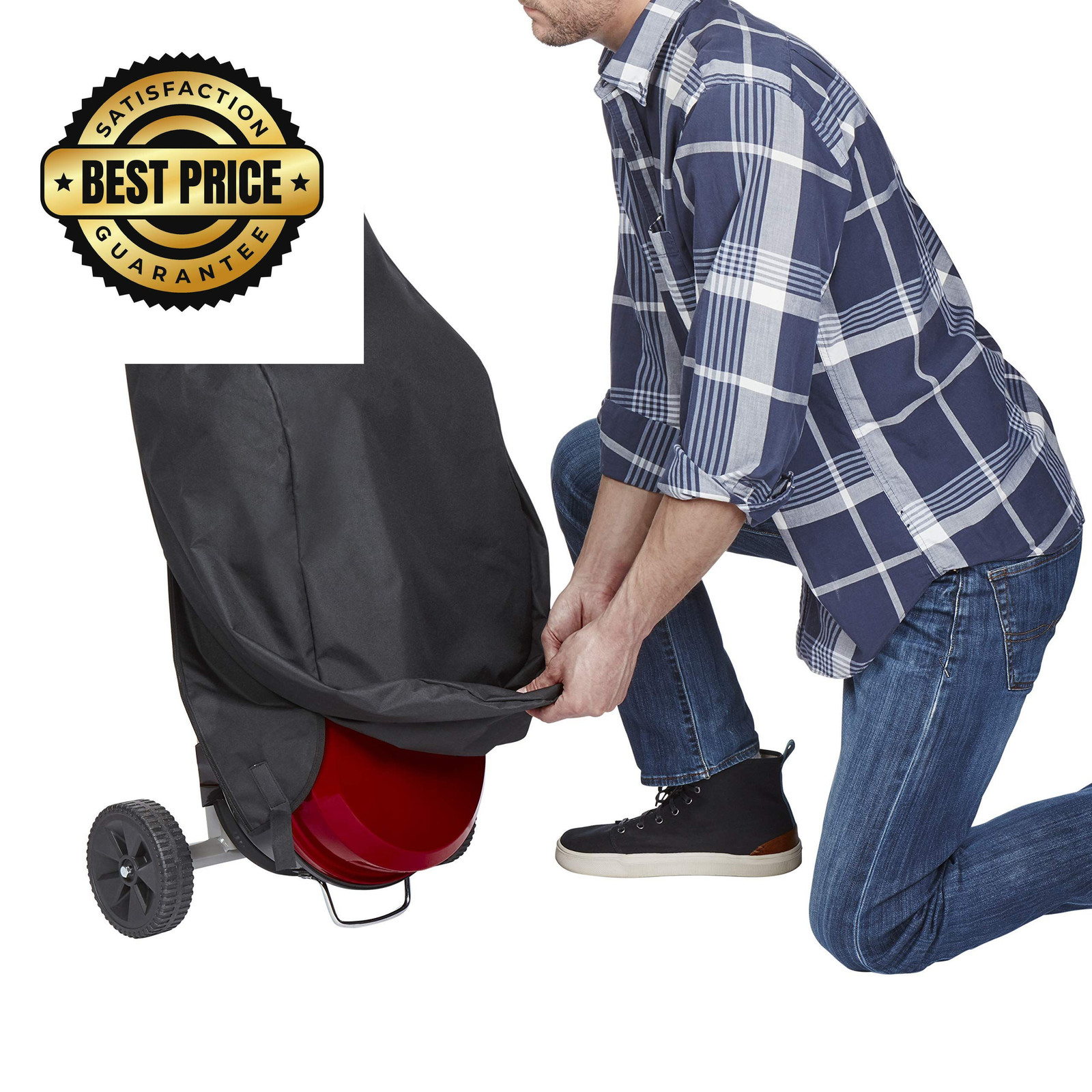 Coleman Roadtrip Grill Cover, Durable Travel & Storage Cover One Size, Black