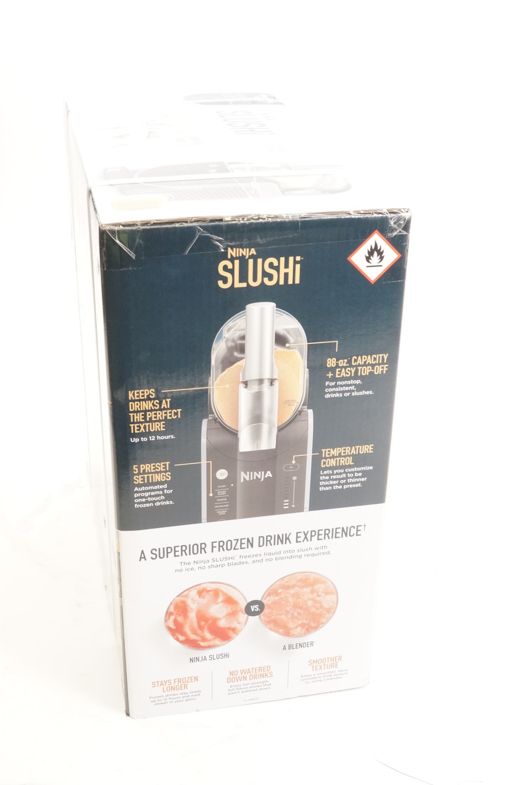 Ninja SLUSHi Professional Frozen Drink and Slushie Maker (Artic Blue/Gray)