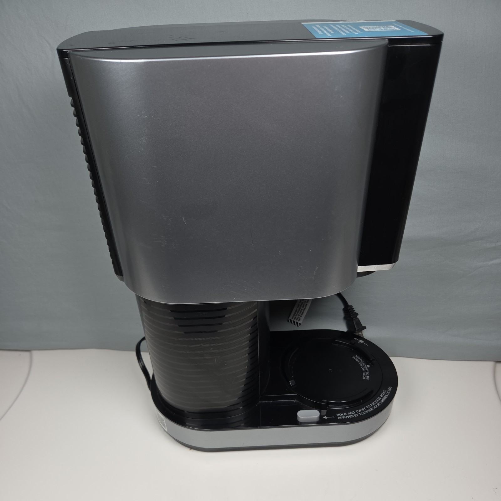 Ninja Creami NC300 Ice Cream Maker Black Model: NC300 *BASE ONLY* Tested