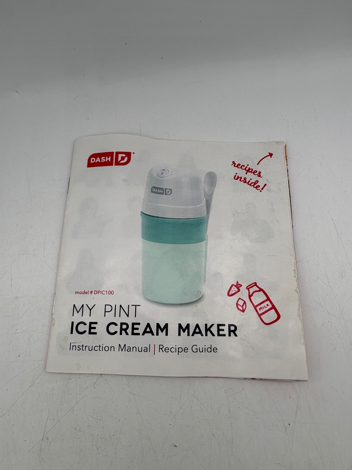 DASH My Pint Electric Ice Cream Maker Aqua REPLACEMENT PARTS – YOU CHOOSE